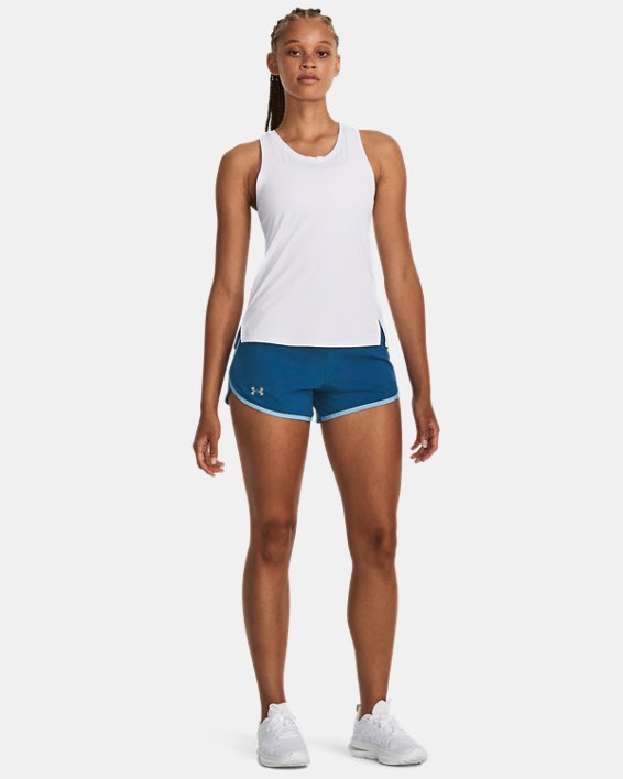 Women's UA Fly-By 2.0 Shorts in Blue image number 2